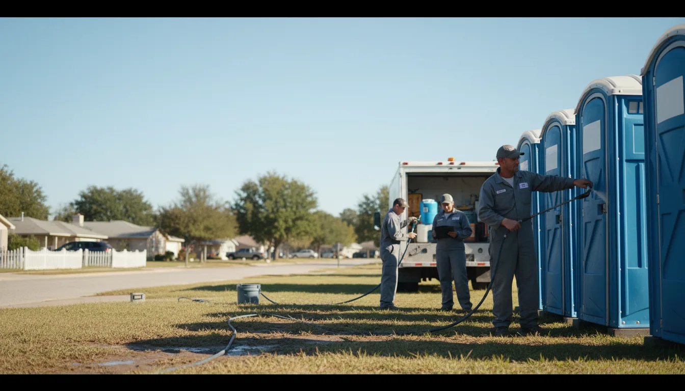 Long-Term Portable Toilet Rental in Perdido, AL near me